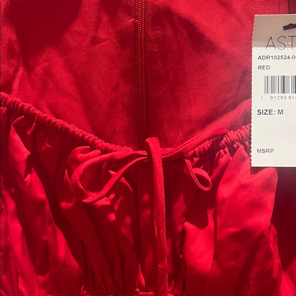 NWT ASTR Red Babydoll Dress - Picture 4 of 6